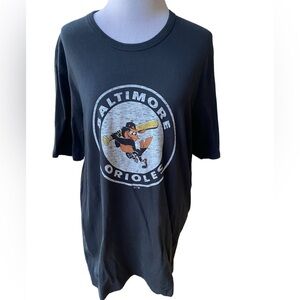 Baltimore Orioles Men's '47 Black Premier T-Shirt MLB. Size XXL